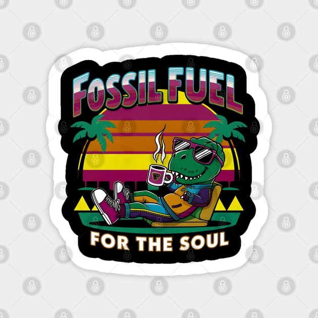 Fossil Fuel for the Soul Sticker by Mara Bun